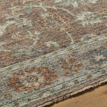 The Reign Collection showcases traditional inspired designs that exemplify timeless styles of elegance, comfort, and sophistication. With their hand knotted construction, these rugs provide a durability that can not be found in other handmade constructions, and boasts the ability to be thoroughly cleaned as it contains no chemicals that react to water, such as glue. AmethystHome provides interior design, new construction, custom furniture, and rugs for Park City metro area