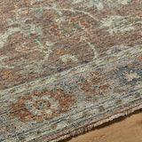 The Reign Collection showcases traditional inspired designs that exemplify timeless styles of elegance, comfort, and sophistication. With their hand knotted construction, these rugs provide a durability that can not be found in other handmade constructions, and boasts the ability to be thoroughly cleaned as it contains no chemicals that react to water, such as glue. AmethystHome provides interior design, new construction, custom furniture, and rugs for Park City metro area
