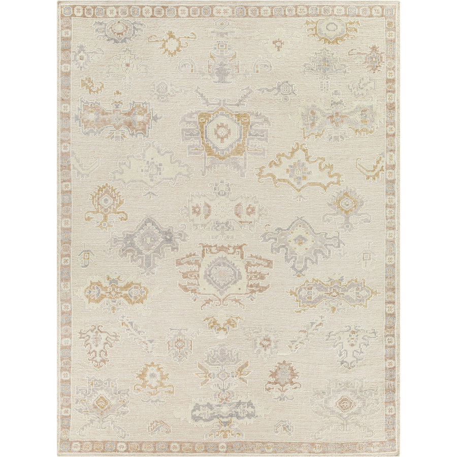 Revere Cream Hand-Knotted Rug