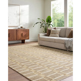 Transform your living space into a vibrant sanctuary with the Riviera handmade rug, a stunning embodiment of Bohemian Global style. This exquisite piece, hand-knotted in India, combines the plush comfort of New Zealand wool with the natural durability of cotton, creating a low-pile masterpiece that's both cozy and resilient. Amethyst Home provides interior design, new home construction design consulting, vintage area rugs, and lighting in the Houston metro area.