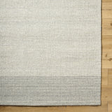 Featuring Romano Grey Rug by Surya at Amethyst Home. This high-quality Romano Rug will add warmth and style to any room. Made from durable materials and expertly crafted, this rug is designed to last. With its elegant design and soft texture, it will provide both comfort and aesthetic appeal to your living space.
100% WoolHand LoomedBacking: CanvasLow PileThi. Amethyst Home provides interior design, new home construction design consulting, vintage area rugs, and lighting in the Houston metro area.