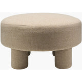 Featuring Welly Ottoman by Surya at Amethyst Home. Introducing the Welly Ottoman, a stunning addition to any living space. This piece is not only stylish but also sustainable, featuring upholstery made from recycled fabric and polyester. The sturdy plywood base ensures durability while the fill, a blend of 90% polyurethane foam and 10% Dacron, offers plush. Amethyst Home provides interior design, new home construction design consulting, vintage area rugs, and lighting in the Des Moines metro area.