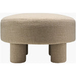 Featuring Welly Ottoman by Surya at Amethyst Home. Introducing the Welly Ottoman, a stunning addition to any living space. This piece is not only stylish but also sustainable, featuring upholstery made from recycled fabric and polyester. The sturdy plywood base ensures durability while the fill, a blend of 90% polyurethane foam and 10% Dacron, offers plush. Amethyst Home provides interior design, new home construction design consulting, vintage area rugs, and lighting in the Scottsdale metro area.