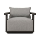 Tahana Outdoor Metal Swivel Chair - Casa Grey | shipping 08/14/2026