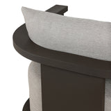 Tahana Outdoor Metal Swivel Chair - Casa Grey | shipping 08/14/2026
