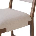 Featuring Tamari Antwerp Natural  Bar + Counter Stool by Four Hands at Amethyst Home. Light-finished solid ash frames linen-blend high-performance seating, bringing a bright, organic look to this bar stool. Performance fabrics are specially created to withstand spills, stains, high traffic and wear, ensuring long-term comfort and unmatched durability. Steam fabric regularly for . Amethyst Home provides interior design, new construction, custom furniture, and area rugs in the Los Angeles metro area