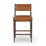 Featuring Tamari Sonoma Chestnut Bar + Counter Stool by Four Hands at Amethyst Home. A solid ash frame pairs with chestnut top-grain leather exclusive to Four Hands. Perfectly sized for the counter.BarOverall Dimensions: 19.75"w x 23.50"d x 43.75"hWeight: 20.50 lbsCounterOverall Dimensions: 19.75"w x 23.50"d x 40.25"hWeight: 18.74 lbsMaterials : Top Grain Leather, Solid Ash, 9. Amethyst Home provides interior design, new construction, custom furniture, and area rugs in the Newport Beach metro area