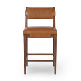Featuring Tamari Sonoma Chestnut Bar + Counter Stool by Four Hands at Amethyst Home. A solid ash frame pairs with chestnut top-grain leather exclusive to Four Hands. Perfectly sized for the counter.BarOverall Dimensions: 19.75"w x 23.50"d x 43.75"hWeight: 20.50 lbsCounterOverall Dimensions: 19.75"w x 23.50"d x 40.25"hWeight: 18.74 lbsMaterials : Top Grain Leather, Solid Ash, 9. Amethyst Home provides interior design, new construction, custom furniture, and area rugs in the Newport Beach metro area