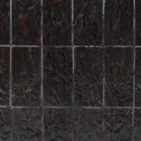 Tanik End Table - Textured Brown Tile | shipping 10/15/2026