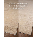 Chris Loves Julia x Loloi Palma Wheat / Taupe Rug