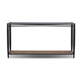 Thalen Console Table - Rough Iron | shipping 10/25/2026