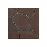 Tomlin Outdoor End Table - Stained Saddle Brown