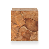Tomlin Outdoor End Table - Teak Root | shipping 09/15/2026