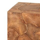 Tomlin Outdoor End Table - Teak Root | shipping 09/15/2026