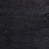 Tonga Accent Stool - Sandblasted Black Acacia | shipping 11/15/2026