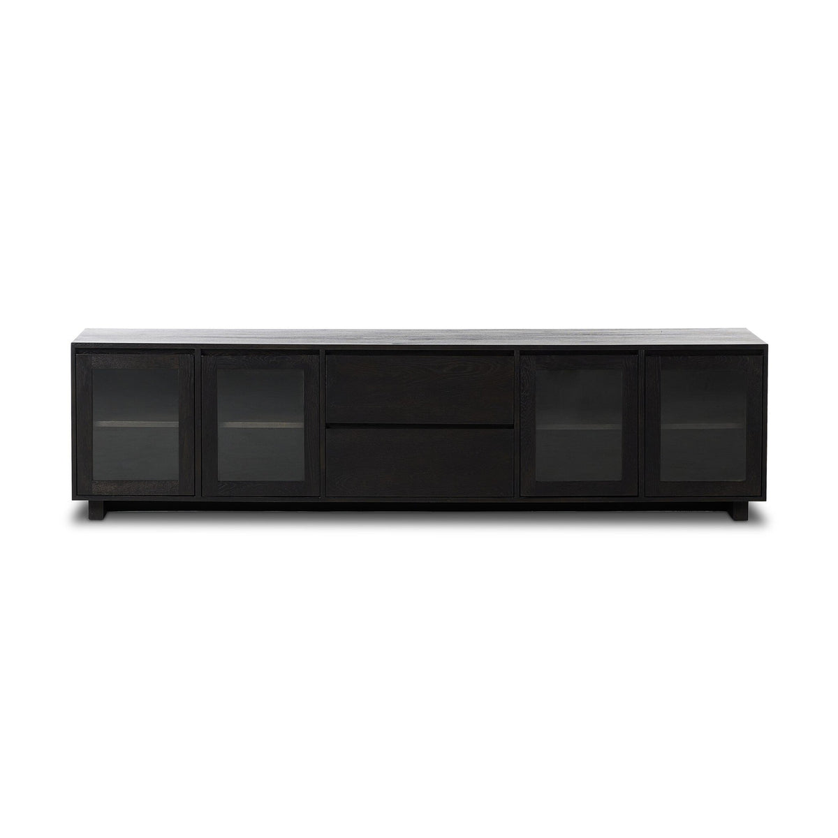 Toni Worn Black Oak Media Console | ready to ship!