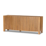 Tristan Media Console - Light Natural Oak Veneer | shipping 08/28/2026