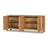 Tristan Media Console - Light Natural Oak Veneer | shipping 08/28/2026