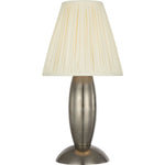 Pewter with Silk Pleated Shade | shipping 11/16/2026