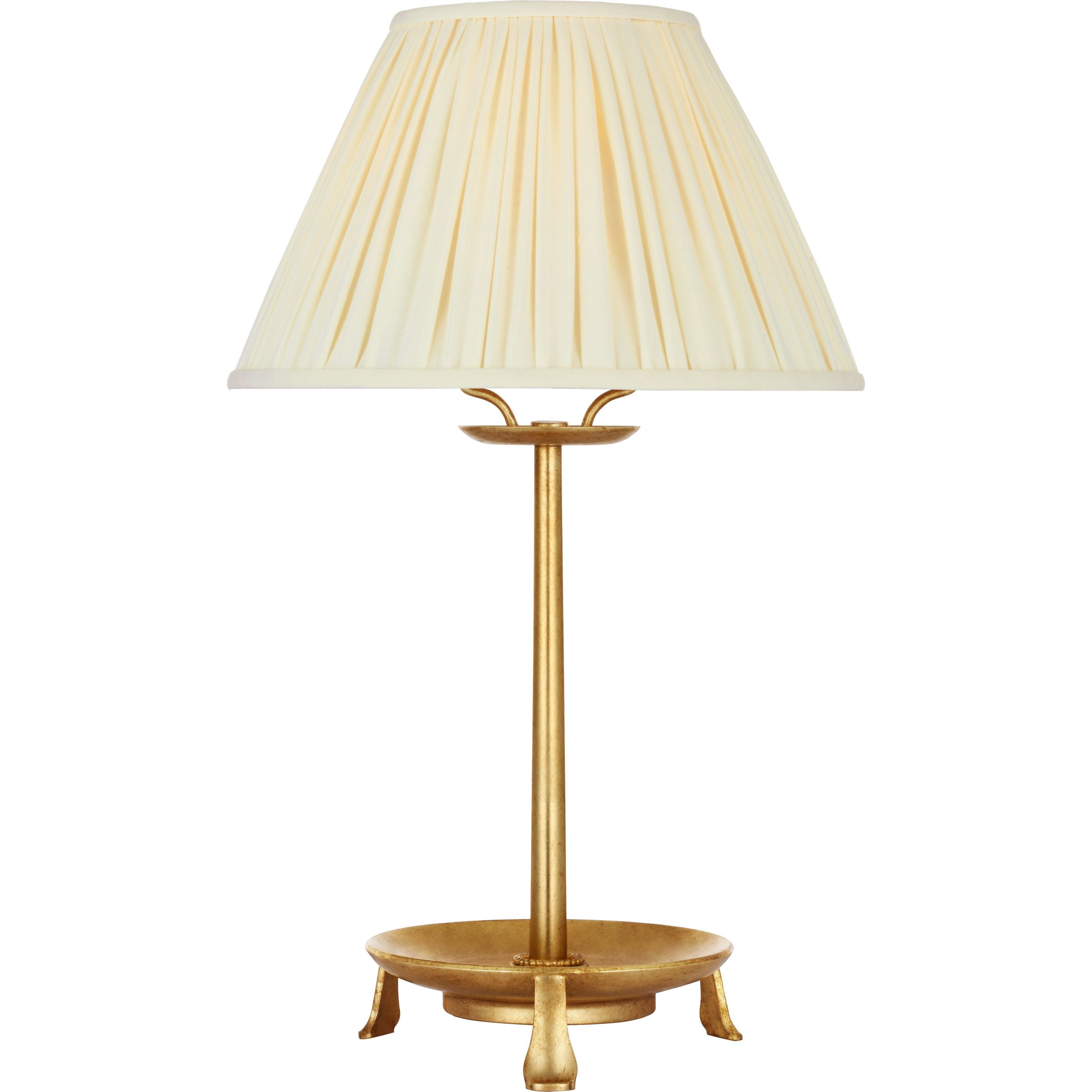 Gild with Silk Pleated Shade | shipping 11/01/2026