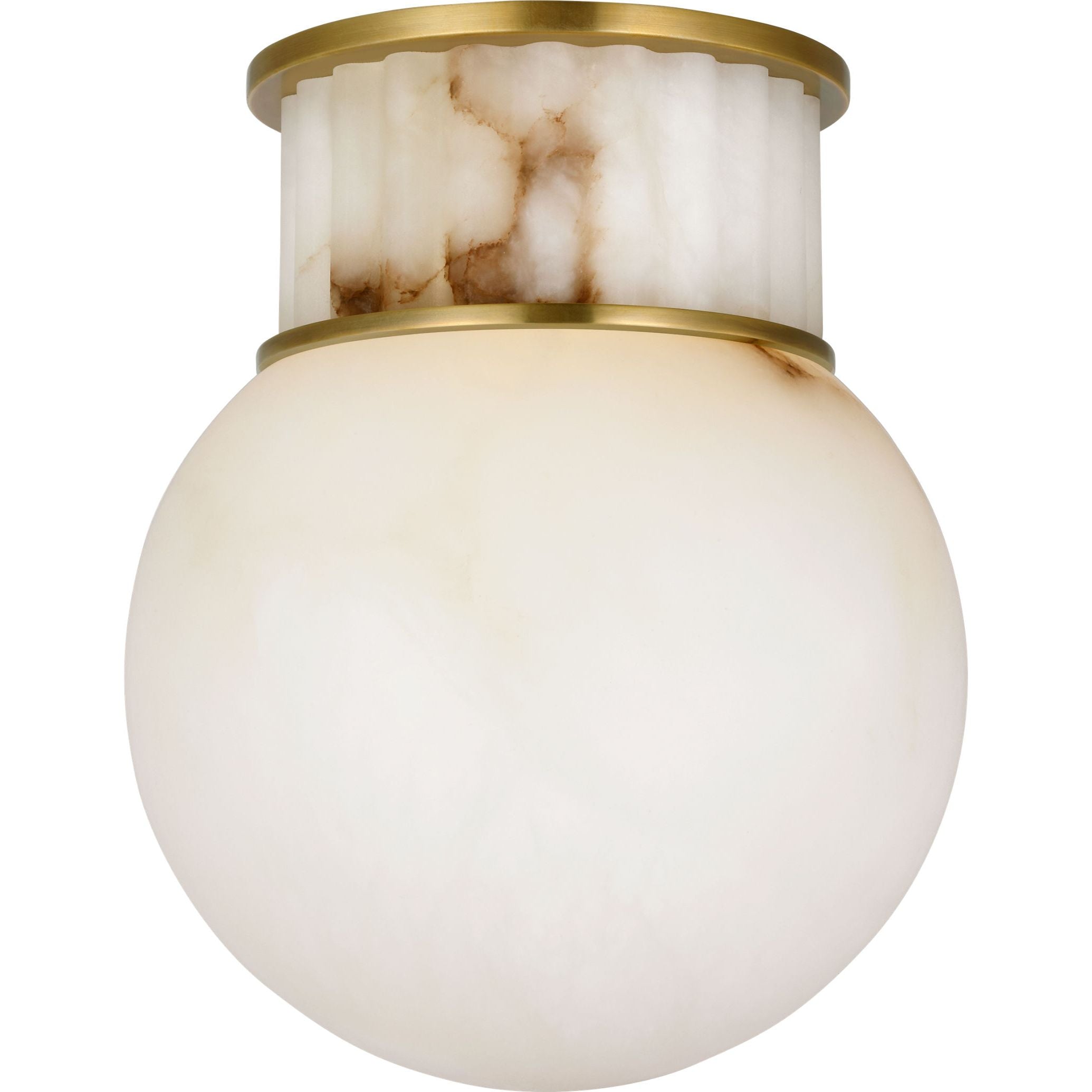 Alabaster with Alabaster Globe