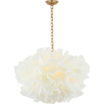Cammela 31" Bloom Chandelier in Gild with Soft White Silk | shipping 02/07/2027