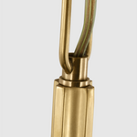 Featuring Pedra 56" Linear Chandelier by Visual Comfort at Amethyst Home. The Pedra Linear Chandelier, measuring 56 inches, is elegantly crafted in Antique-Burnished Brass and features stunning Alabaster accents.Overall Dimensions: 56.75" L x 56.75" W x 21.5" HWeight: 10 lbs..  Amethyst Home provides interior design, new home construction design consulting, vintage area rugs, and lighting in the Kansas City metro area.