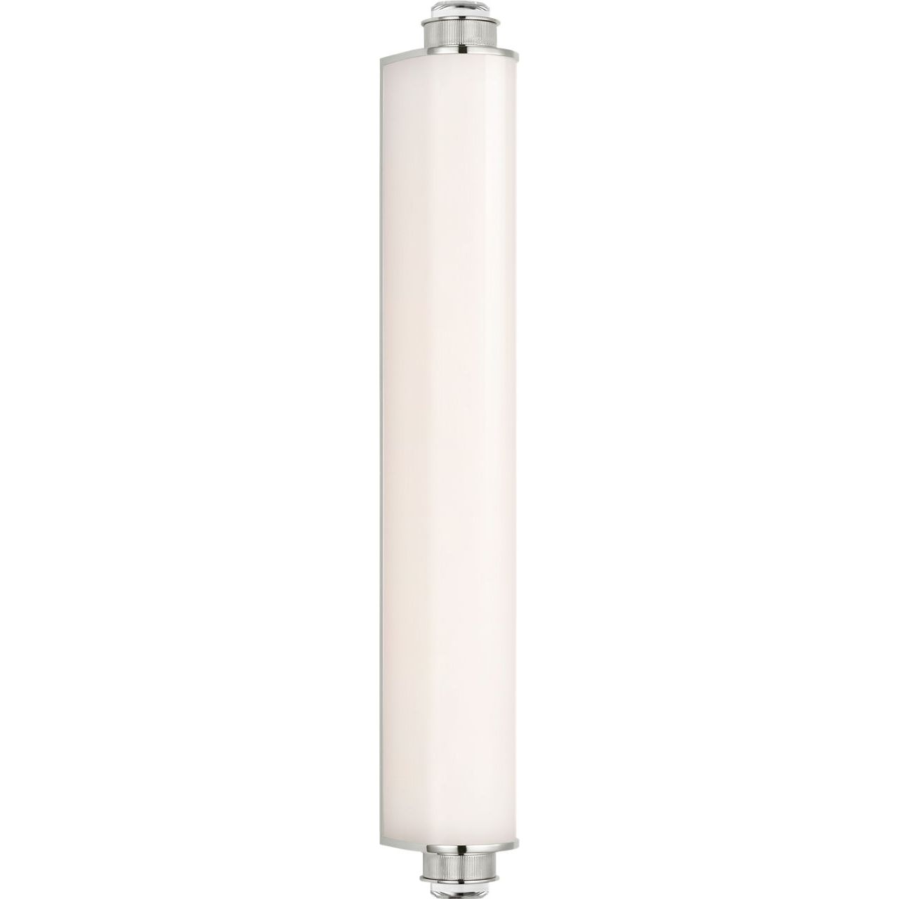 Polished Nickel with White Glass | shipping 10/17/2026
