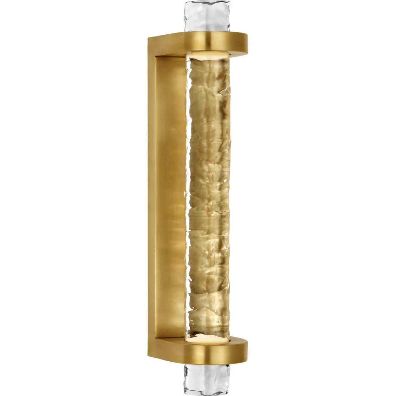 Soft Brass and Clear Wavy Glass | shipping 10/17/2026