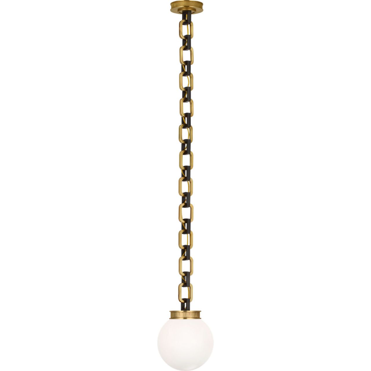 Soft Brass and Bronze with White Glass | shipping 11/01/2026