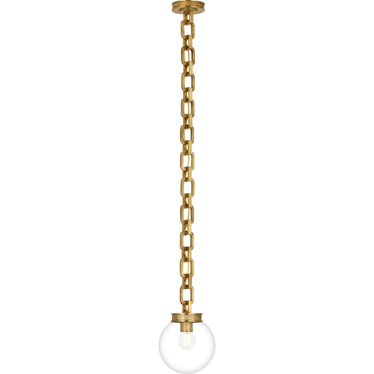 Soft Brass with Clear Glass | shipping 02/14/2027