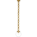 Soft Brass with Clear Glass | shipping 02/14/2027