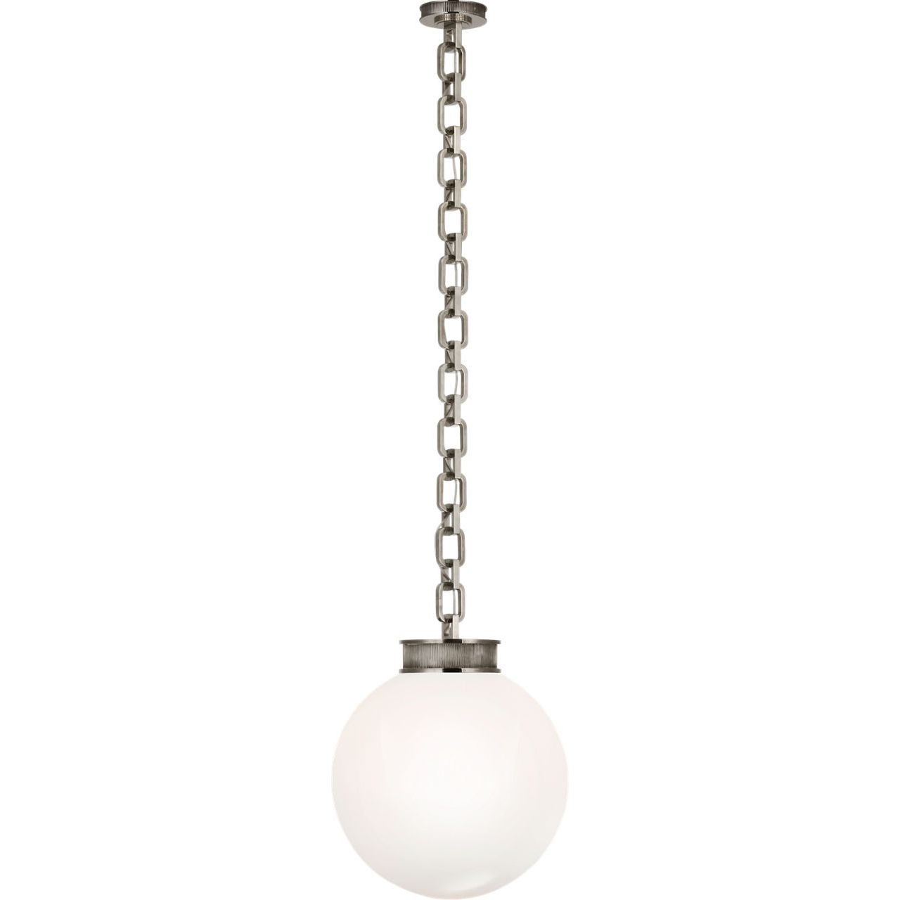 Pewter with White Glass | shipping 11/01/2026
