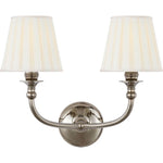 Butler's Silver with Silk Box Pleat Shades | shipping 11/08/2026