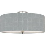Polished Nickel with Schumacher Sky Elin Check Shade | shipping 12/10/2026