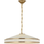 Hand-Rubbed Antique Brass with Pleated Silk | shipping 01/09/2027