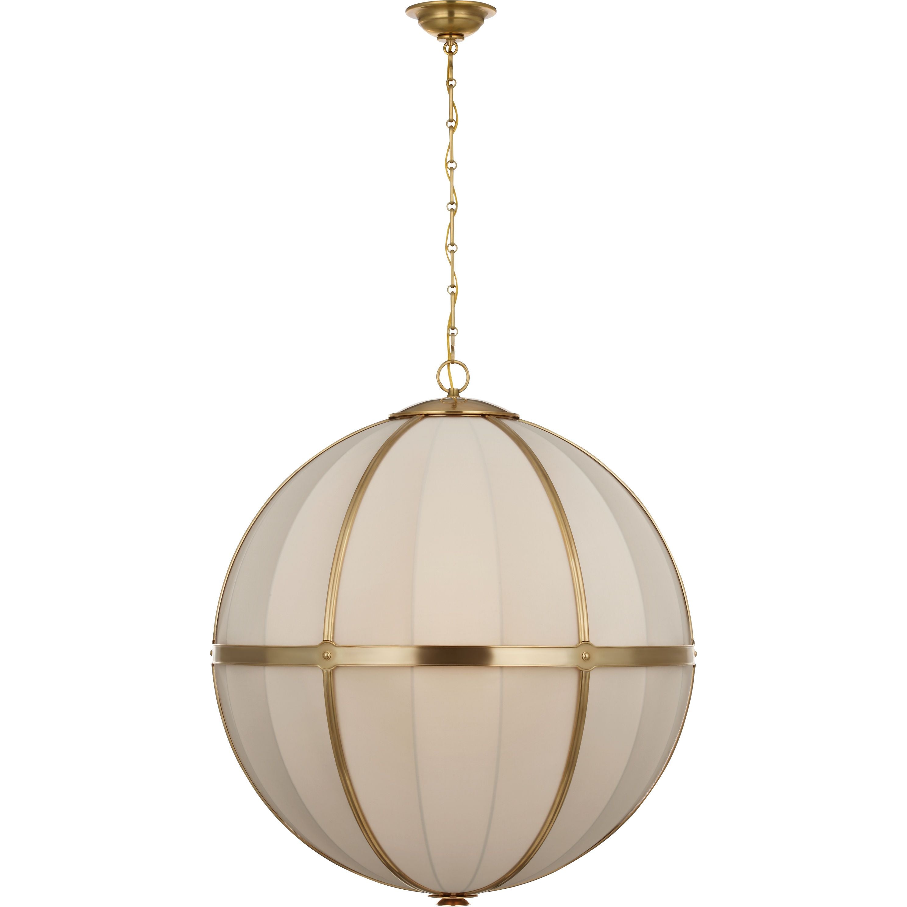 Hand-Rubbed Antique Brass with Champagne Silk | shipping 10/24/2026