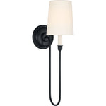 Bronze with Linen Shade