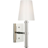 Polished Nickel with White Glass Shade | shipping 12/10/2026