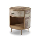 Vellum Round Nightstand - Vellum | shipping 12/15/2026