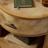 Vellum Round Nightstand - Vellum | shipping 12/15/2026