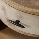 Vellum Round Nightstand - Vellum | shipping 12/15/2026