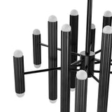 Vesta Chandelier - Black Gunmetal