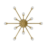 Vesta Chandelier - Burnished Brass