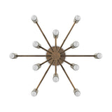 Vesta Chandelier - Heritage Bronze Brass