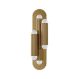 Vesta Triple Sconce - Burnished Brass