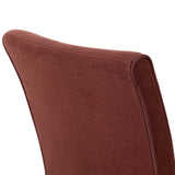Vista Two Tone Slipcovered Dining Chair - Broadway Bordeaux | shipping 04/25/2027