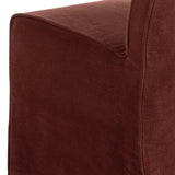 Vista Two Tone Slipcovered Dining Chair - Broadway Bordeaux | shipping 04/25/2027