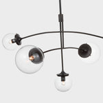 Featuring Prescott Medium Mobile Chandelier by Visual Comfort at Amethyst Home. We find art in a chandelier with the arms of this Prescott Medium Mobile Chandelier by Visual Comfort. Add to your living room, kitchen, or other large area to bring a unique, modern feel to your space. 
O/A Height: 35.75"Min. Custom Height: 25"Width: 40"Canopy: 7.5" RoundSocket:. Amethyst Home provides interior design, new home construction design consulting, vintage area rugs, and lighting in the Portland metro area.