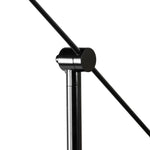 Featuring Watkins Jet Black Floor Lamp by Four Hands at Amethyst Home. This task lighting staple gets an all-metal update for a modern look in this floor lamp. Adjustable in the middle of the base and at the shade for ultimate customizability. Dimmer switch included.Overall Dimensions: 46.25"w x 12.25"d x 71.75"hWeight : 36.16 lbsMaterials : Iron. Amethyst Home provides interior design, new construction, custom furniture, and area rugs in the Calabasas metro area